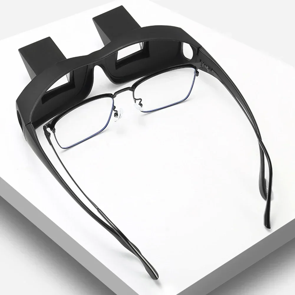 Lazy Eyeglasses Lazy Reading Glasses Prismatic Periscope Horizontal Glasses Lying Down Bed Reading Watching HD Readers reading glasses