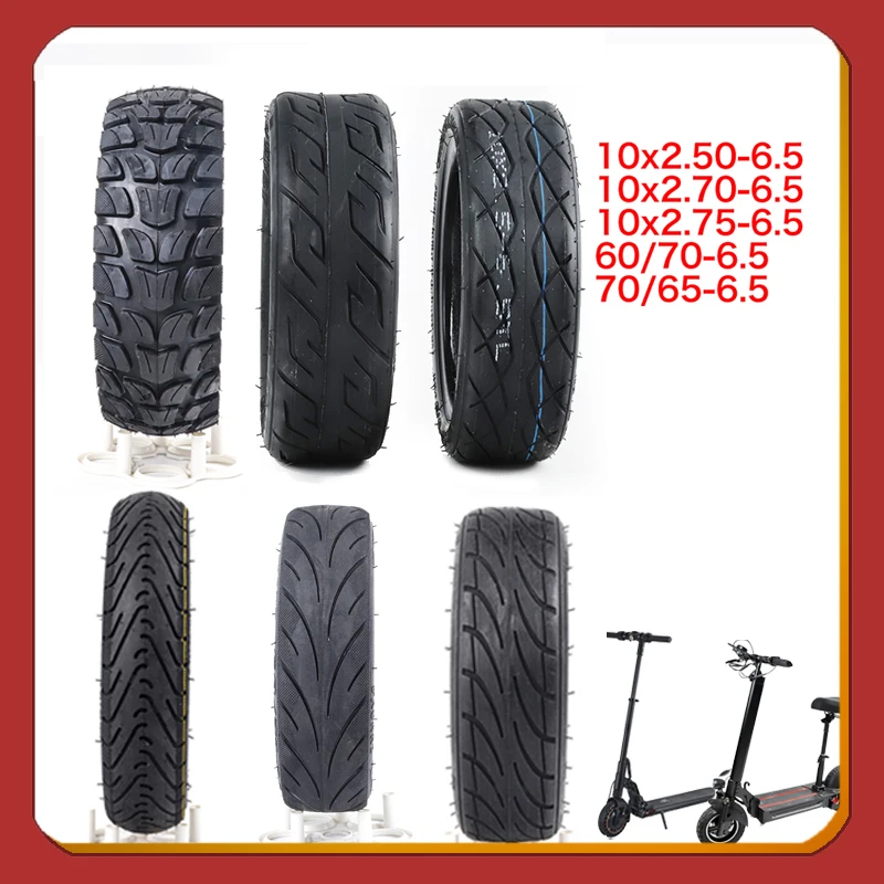 PRACTICAL TUBELESS TIRE 10x2.5-6.5 Tyre Accessories For Electric