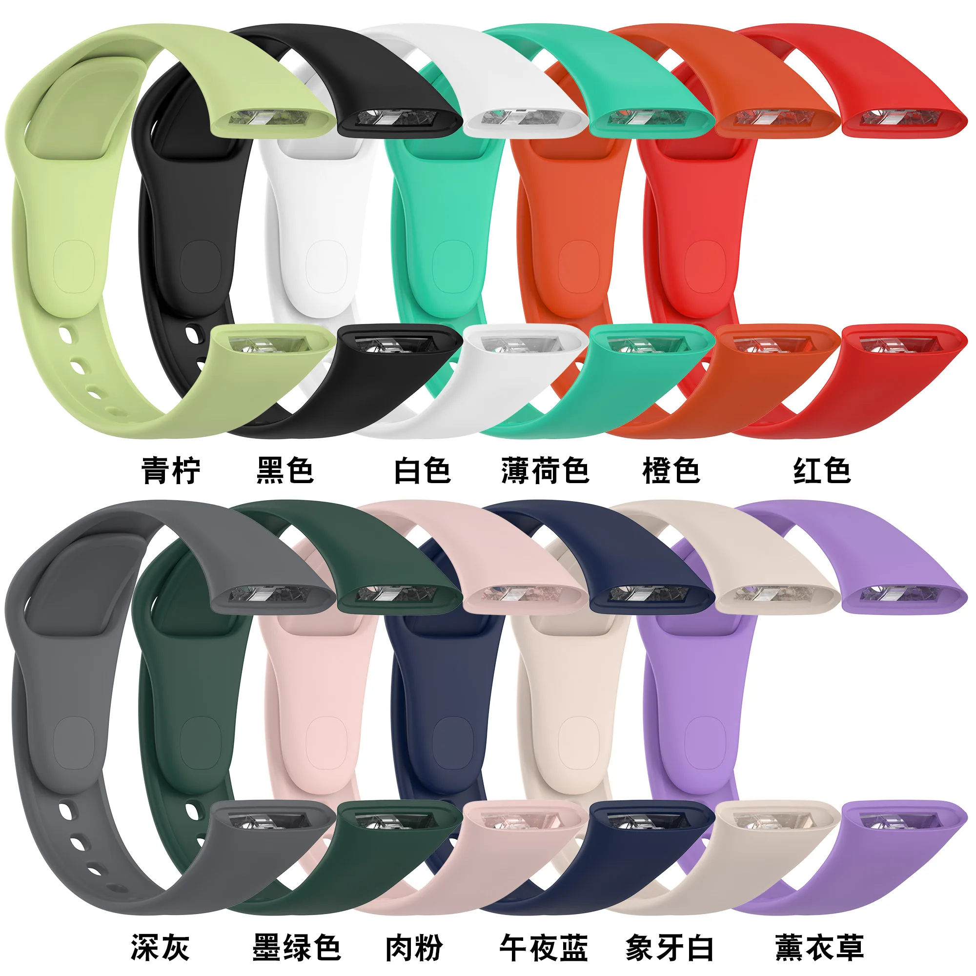 Silicone Watch Band Strap for Smartwatch - Original Wristband Bracelet Accessory