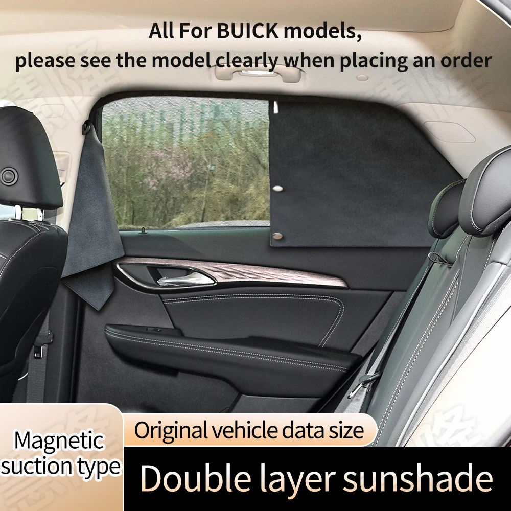 

Full size car curtains For BUICK GL6 GL8 Velite Encore GX Enclave Envision S PLUS Regal Lacrosse Excelle GX XT GT HRV Verano GS