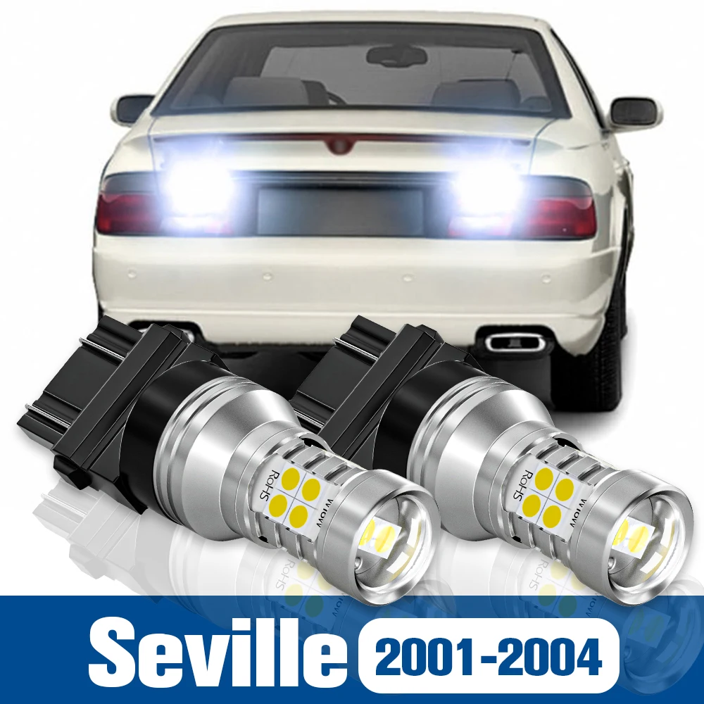 

2pcs LED Reverse Light Back up Lamp Accessories Canbus For Cadillac Seville 2000 2001 2002 2003 2004