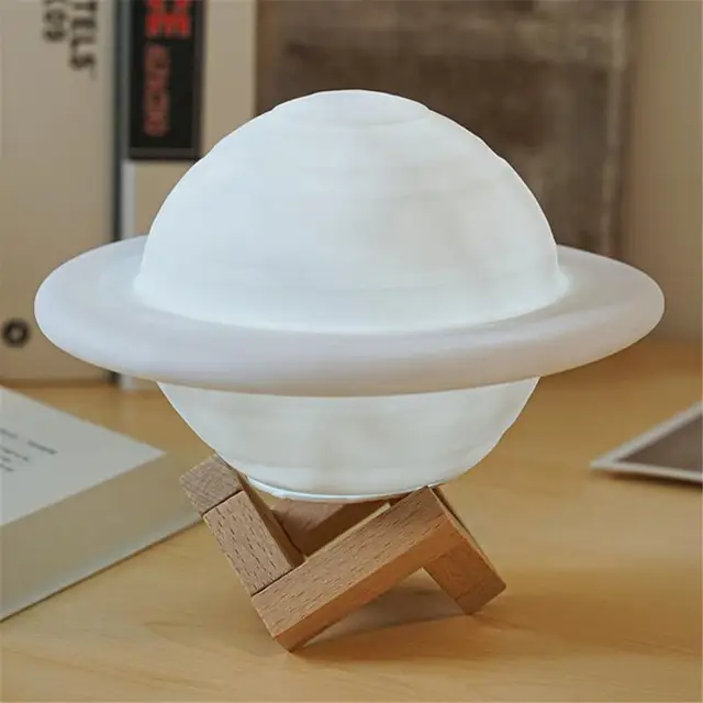 Levegő Párásító Kis Bolygó Éjszakai Könnyű Hordozható Autó Usb Aromaterápia Humificador Kollégiumi Otthoni Diffúzor Aromás - Image 2