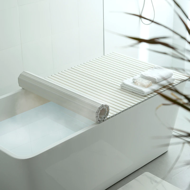 Japanese Countertop Bathroom Tray White Hanging Storage Rack Layer Tray