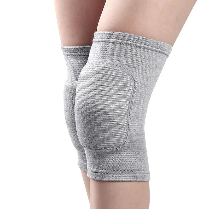 Thickened Sponge Knee Brace 1 Pair Sports Compression Knee Pads Elastic Protector Support For Dancing Workout Training