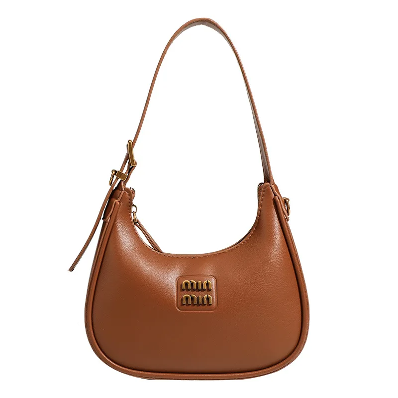 Fashion underarm bag women's casual dumpling bag classyretro shoulder crossbody shoulder bag