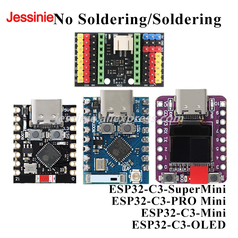 รูปสินค้า ESP32-C3 Mini Dev Board Pro