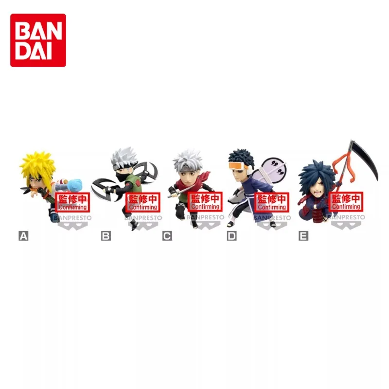 

Оригинальные Аниме фигурки Bandai Наруто, шипудэн, NARUTOP99 WCF2, игрушки для мальчиков и девочек, детские подарки на день рождения, коллекционные