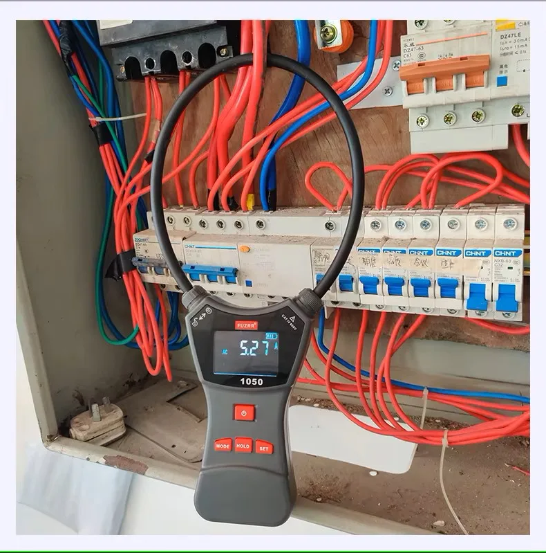 FR1050A FR1050 FR1050E 10000A Large Leakage Current Tester Flexible Clamp Ammeter AC DC 1000V Voltage Phase Frequency Meter