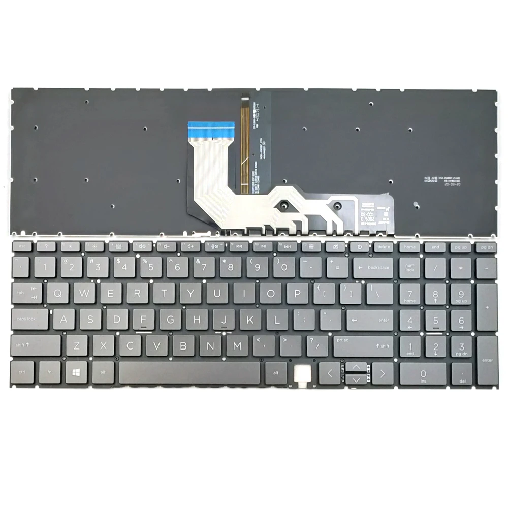 

Новая черная клавиатура для ноутбука HP Envy x360 15-AG 15-ED 15-ED0000 15-ED0003CA 15-ED0008CA 15-ED0010CA с подсветкой