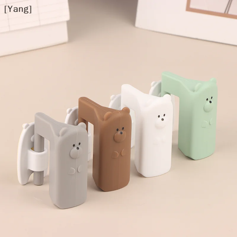 Door Stopper Baby Safety Lock Anti-grip Silicone Finger Protector Easy To Install Anti Pinch Hand Children Security Protection