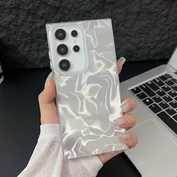 Luxury Laser Matte Hard PC Phone Case Cover - Samsung A35 5G (BO)