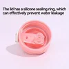 Sports Water Bottle with Time-Tracking Straw Leak Proof Locking Flip Cover for Easy Carry Ideal for Outdoor Adventures 4