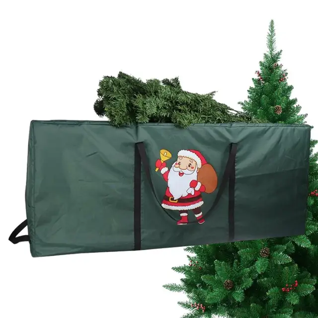 Borsa Impermeabile Per Albero Di Natale - Con Doppia Cerniera Per Trasporto E Riposo - Foto 2