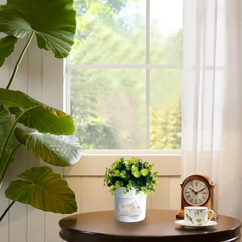 Hide Money Container Money Stash Secret Spare Key Hider Compartment Flower Pot Key Hider Storage Box With Key Lock For Outdoor