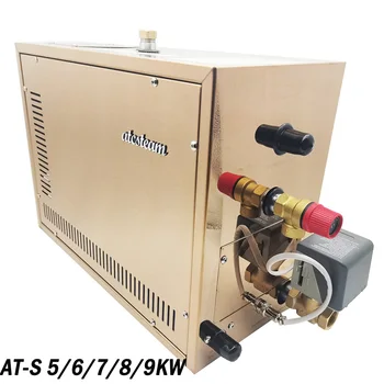 AT-S 5/6/7/8/9KW บ้านห้องอบไอน้ำเปียก Steam Bath เครื่องกำเนิดไฟฟ้าครัวเรือนนึ่งซาวน่าห้องไอน้ำซาวน่าเครื่องสปา 1