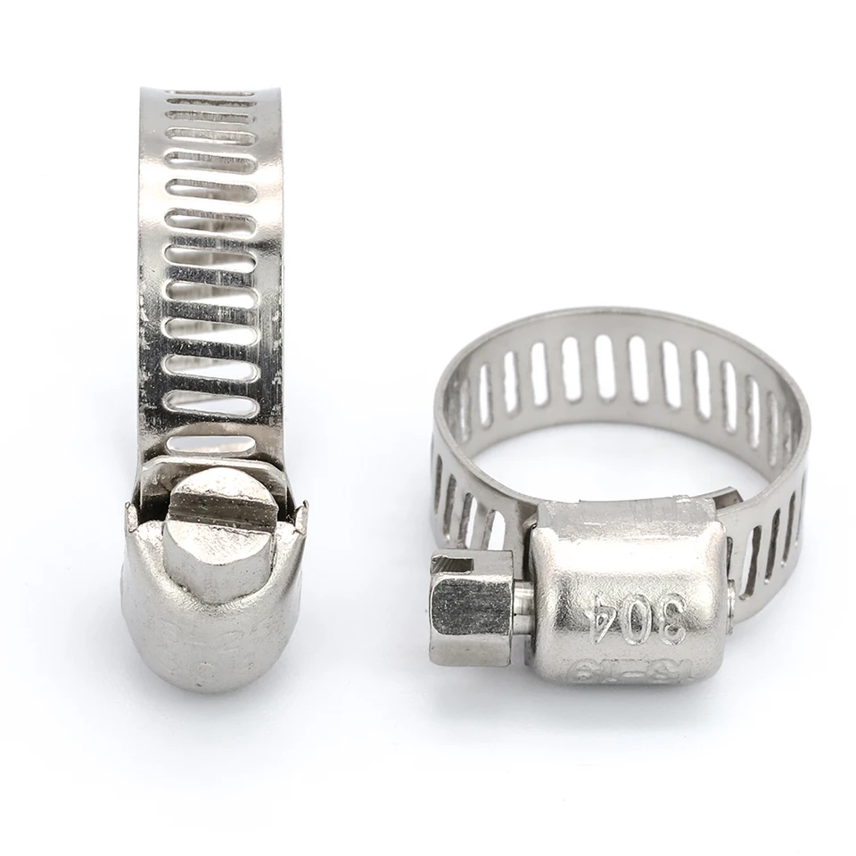 ZIPCCI 12 Fascette Stringitubo In Acciaio Inox 304 – Regolabili 21-38 Mm