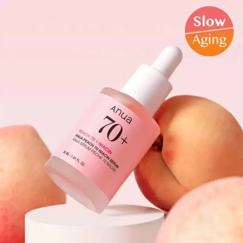 Quality Product Anua Peach Repair Moisturizing Mild Nicotinamide Brightening Essence 30ml Cosmetics 4