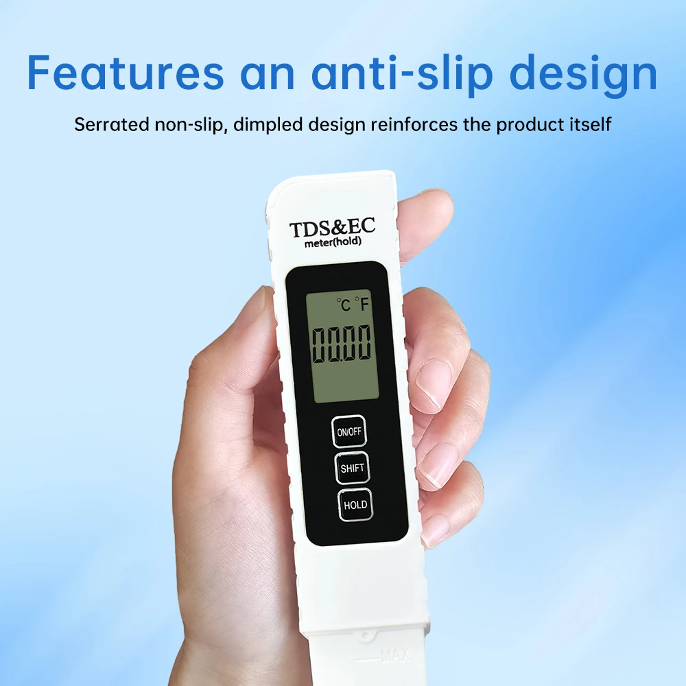 0-9999ppm 3in1 PH Tester Water Quality Tester TDS/EC/TEMP Backlight Water Quality Testing Conductivity water tester ph meter water quality detector