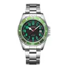 New burst men's fashion steel belt watch luminous pointer function with calendar quartz watch 1