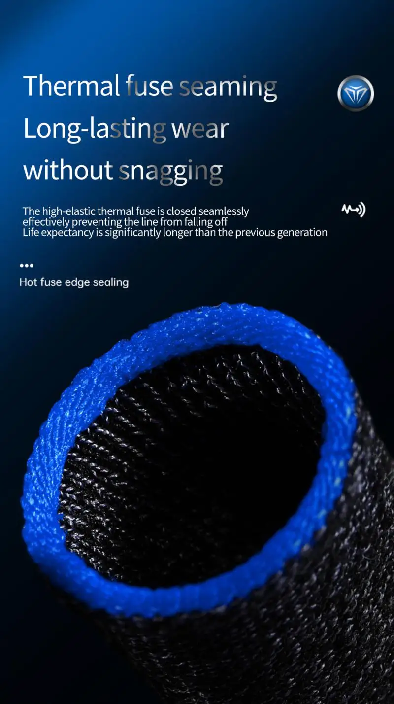 Generic 2PCS Finger Covers Universal Breathable Ultrathin Fingertips