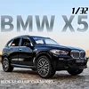 1:32 BMW X5 SUV Alloy Car Model Diecasts Metal Toy Vehicles Car Model High Simulation Collection Sound Light Childrens Toy Gift 1
