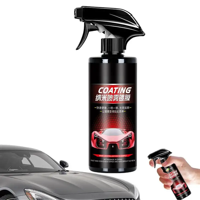 

Ceramic Car Coating Spray Rapid Ceramic Paint Sealant Ceramic Spray Hydrophobic Formula And Uv Protectant Wax For Car Also Long