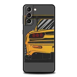 Japan JDM Sports Car Silicone Phone Case - Sleek Protective Cover for Samsung S20Ultra (A1)