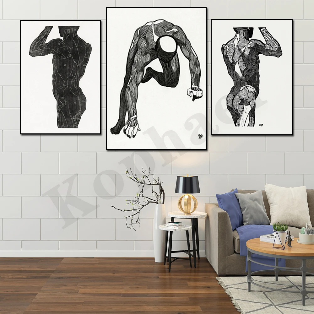 

Абстрактные черно-белые обнаженные мужские мышцы спины. Тренировки в тренажерном зале. Искусство анатомии человека. Минималистичный декоративный плакат