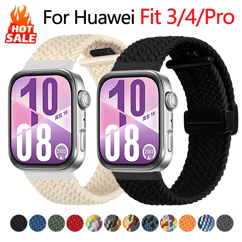 Braided Magnetic Nylon Solo Loop Wristband
