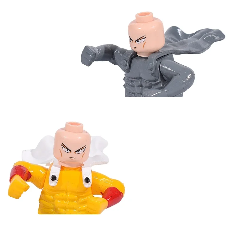 

Строительные блоки ONE PUNCH MAN, мини Экшн-фигурки, игрушки