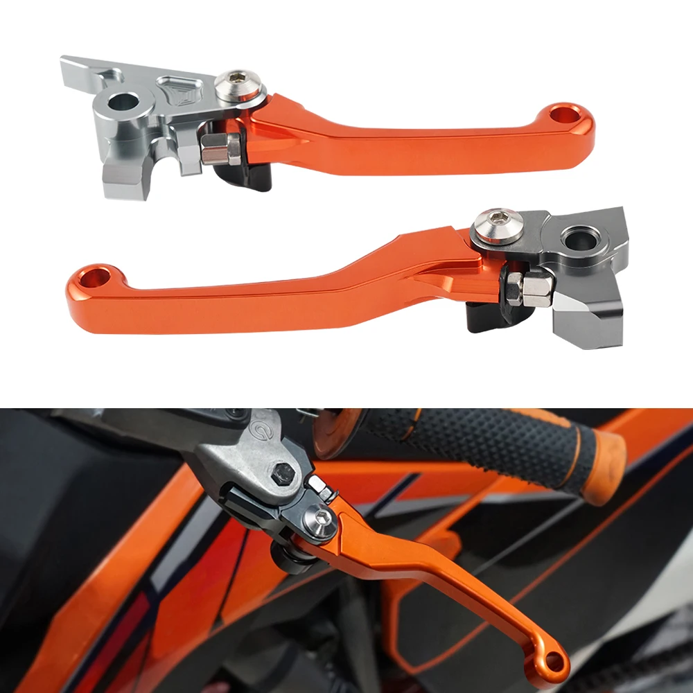 Cnc Dirt Bike Clutch Brake Lever For Ktm Exc Excf Sxf Sx Xc Xcf Xcw 250 300 350 450 500 2014