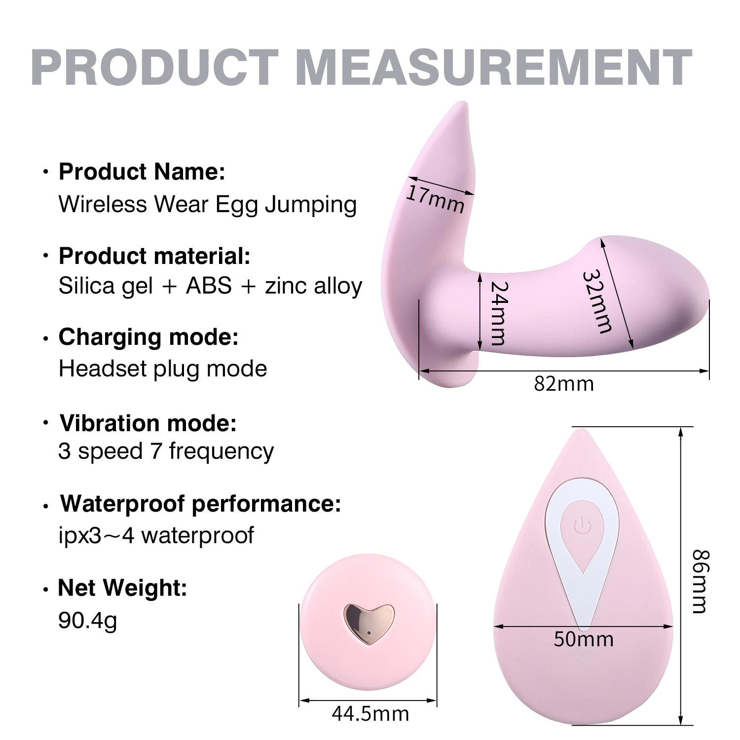 Stimolatore del clitoride indossabile senza fili femminile del vibratore del punto di G del clitoride di controllo remoto Prodotti per adulti Giocattoli del sesso fo_voghion.com