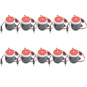 Sgoooway 경보 시스템용 유선 사이렌, 120 db, 5V, 12V, 10 개, 무료 배송