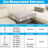 Thick Jacquard Sofa Seat Cushion Cover for Living Room Furniture Protector L-shape Corner Sofa Cover Removable Seat Slipcovers 3