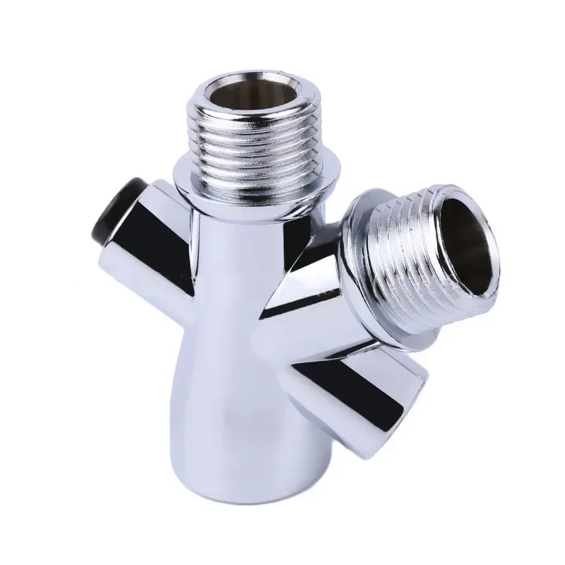 Shower Head Water Splitter Water Separator Adapter G1/2 Male Outlet