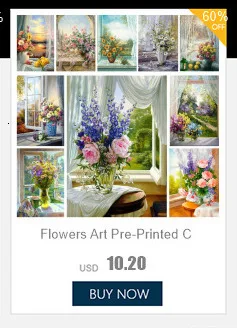 Description Picture 4 of itemCartoon Girl Butterfly Cross-Stitch DIY Embroidery Complete Kit Sewing Craft Handiwork Painting Room Decor Counted For Adults