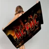 A-ACDC Microfiber Blanket Quick Drying Beach Towels Oversized Printing Super Absorbent Pool Towel Blanket 2