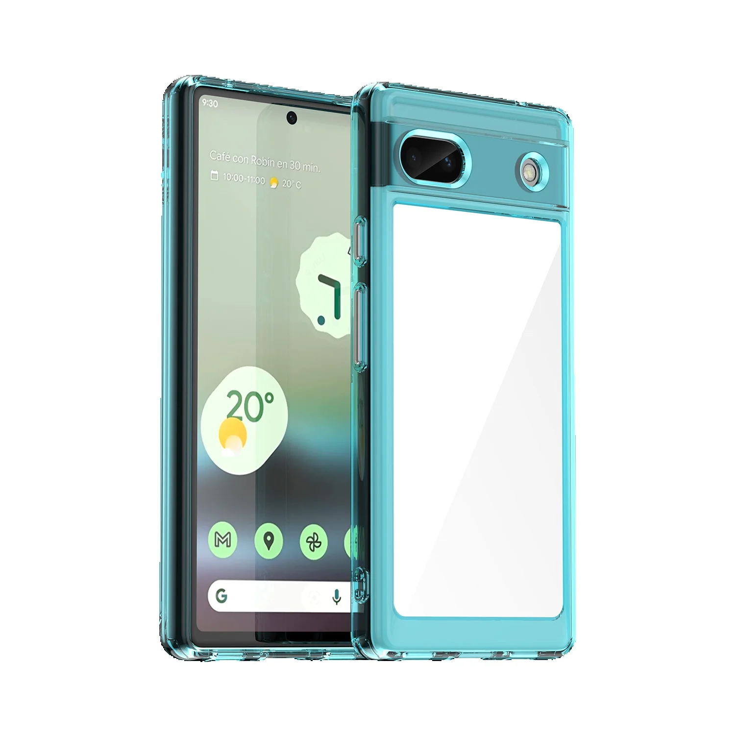 Per Google 6A 8 Pro Custodia In Acrilico Trasparente Cover Per Telefono Per Google Pixel8 Pro Pixel Fold Antiurto Mobile Shell