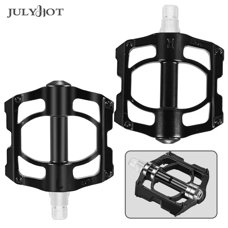 

Mountain Bike Pedals Pedals Aluminum Alloy Bearings Pedals, Bicycles Road Bike Riding Accessories