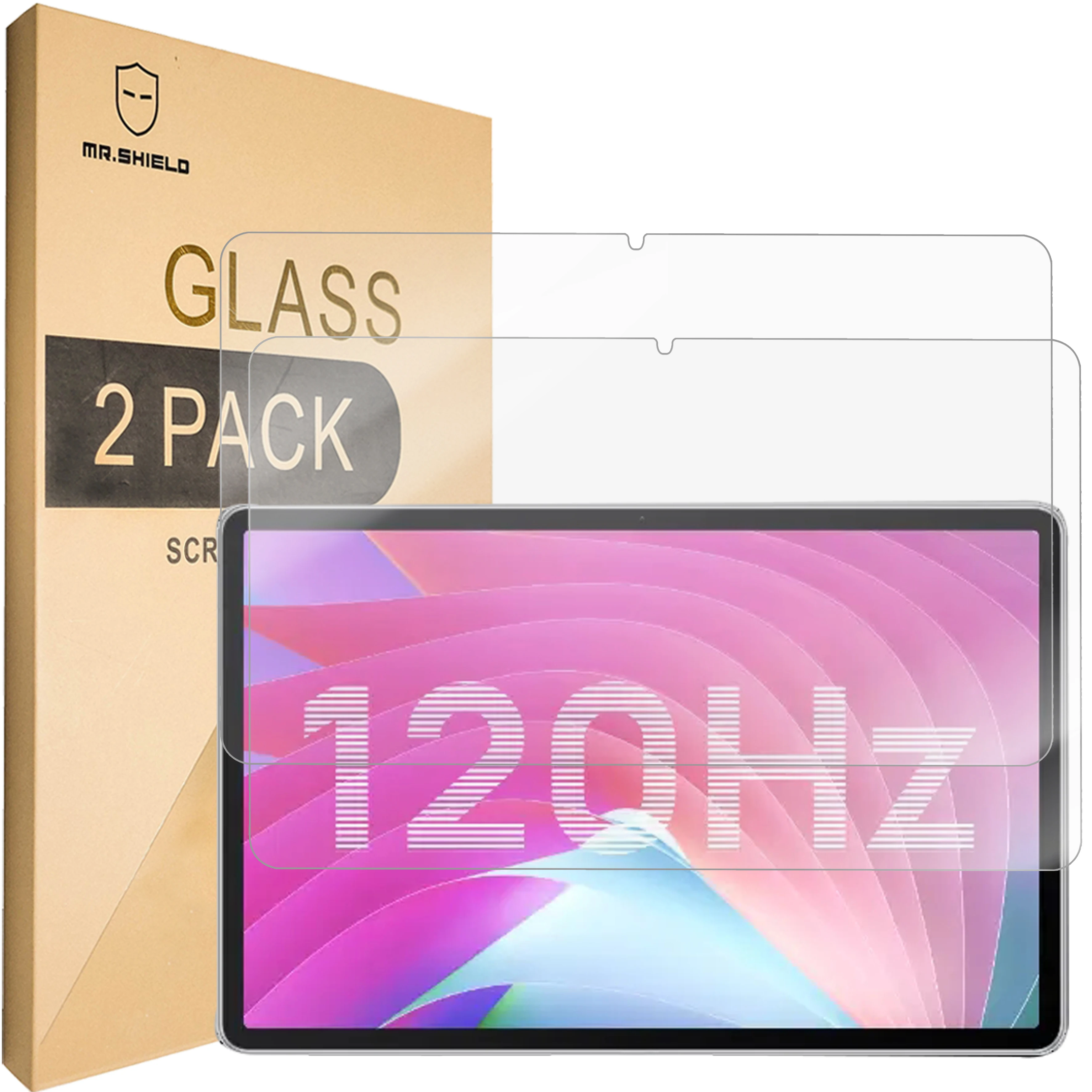 

Mr.Shield [2-Pack] Screen Protector For HUAWEI MateBook E Go 12 Inch [Tempered Glass] [Japan Glass with 9H Hardness]