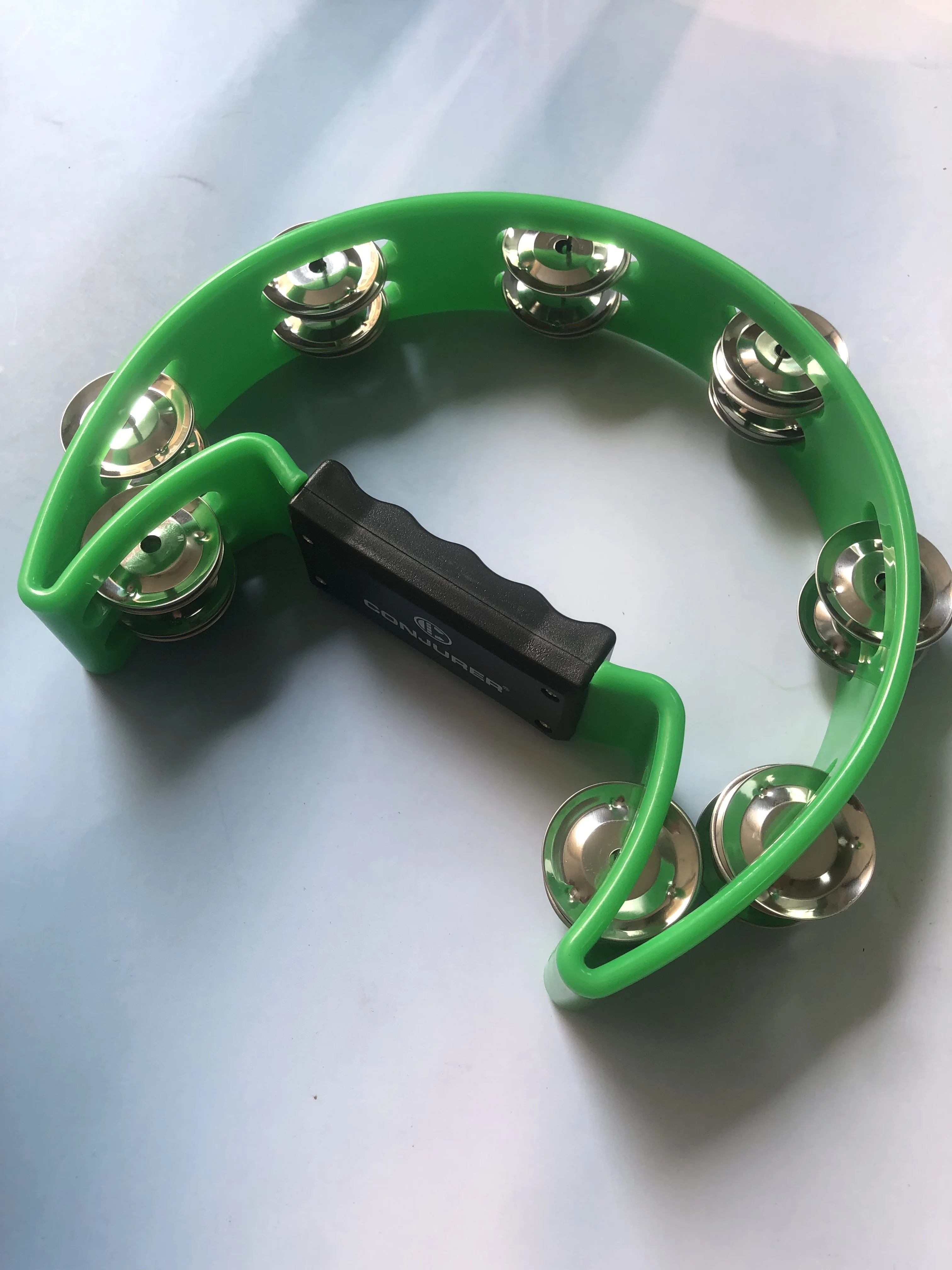 Hand Bell Orff Tambourine Layer Tambourine Five Colors Percussion Instrument Kids Musical Gift Educational Toys Party