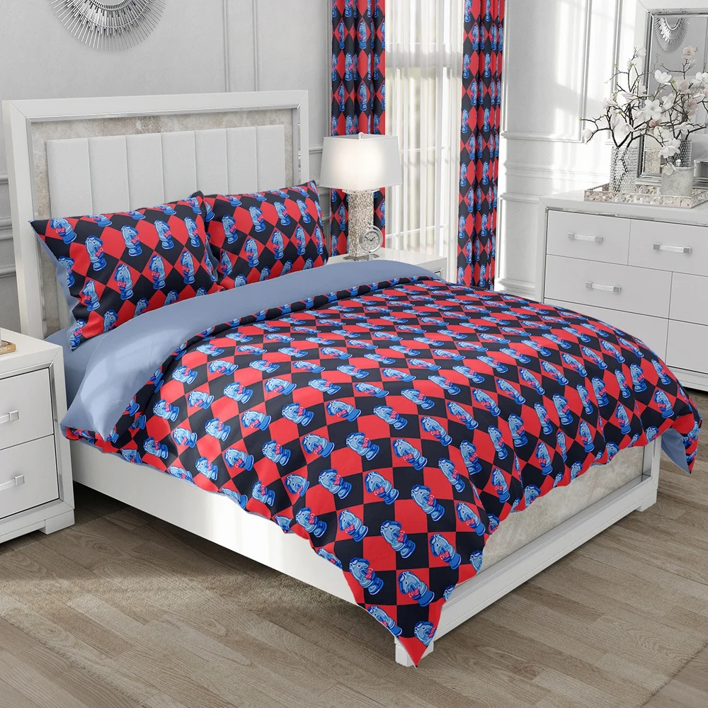 

Linens Duvet cover set Bedding set Queen/King/Euro/Twin/Double/240x220 size Bed Set Quilt Covers 220x240 150x220 Red Chess