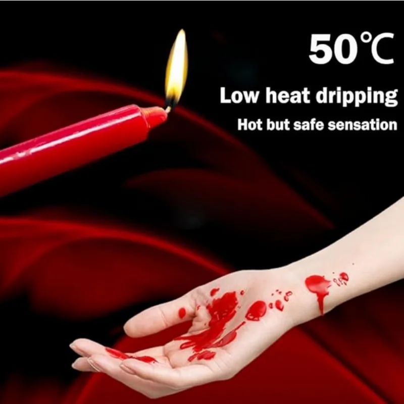 Sexy Candle Low Temperature Candle Bdsm Drip Wax Sex Toys for Adult Games Flirting SM Adult Toys Dripping Wax Game 3 Pcs sex candles