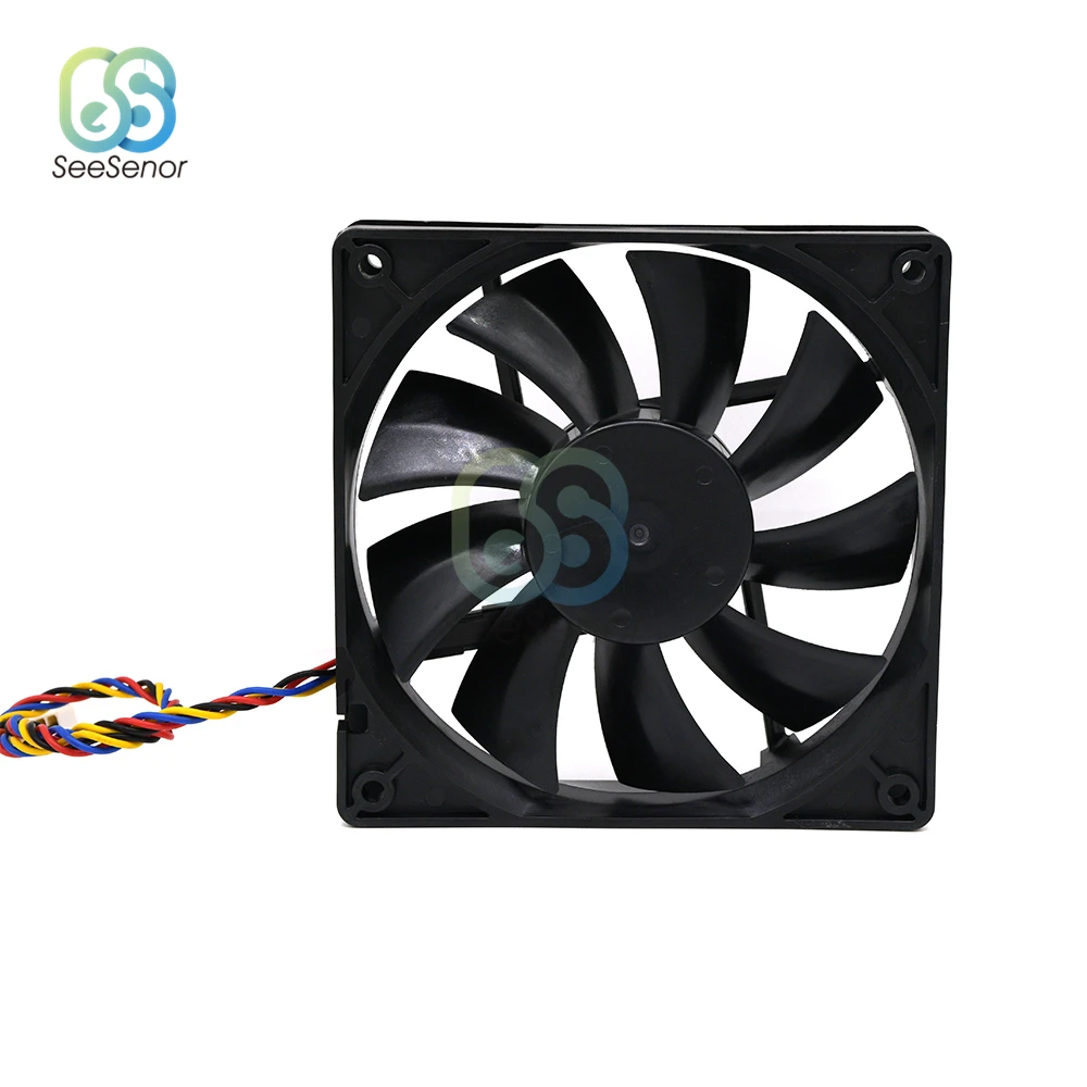 120mm 12cm 12025 Fan 12V 120mm * 120mm * 25mm Fan DC Bürstenlosen Kühlung fan 120x120x25mm 2PIN/4PIN PC Computer Fall Kühler