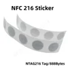 10PCS NFC Tag NTG216 Label NFC 216 Adhesive Lable Sticker RFID 13.56Mhz For Huawei Share ios13 Personal Automation Shortcuts 6