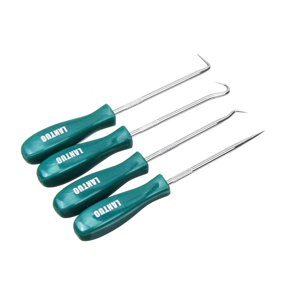 Oil Seal Screwdrivers Pick and Hook Set Seal Remover Sealing Repair Tools 4Pcs 135mm Car Auto Vehicle