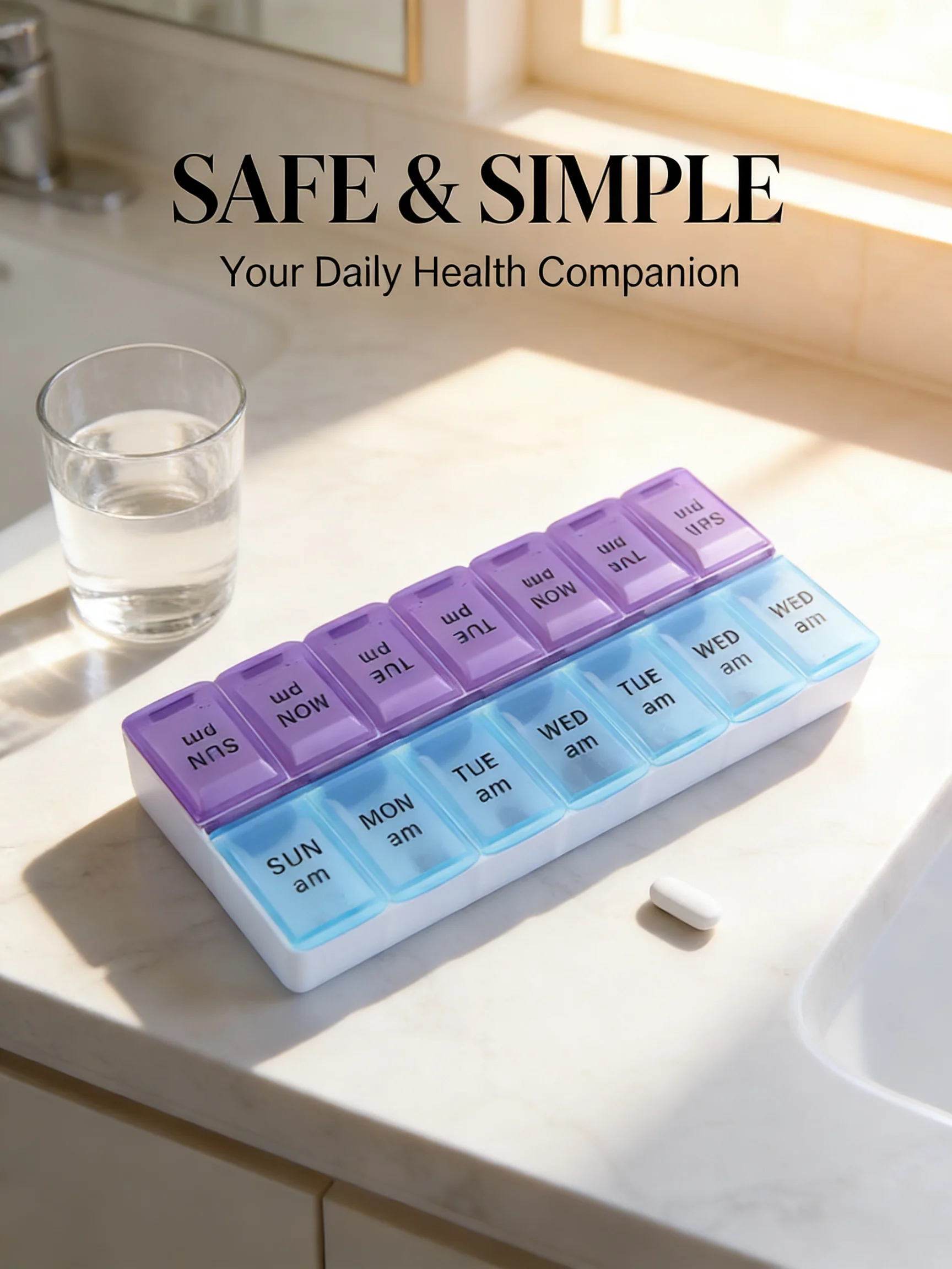 Daily Pill Organizer 7 Slot