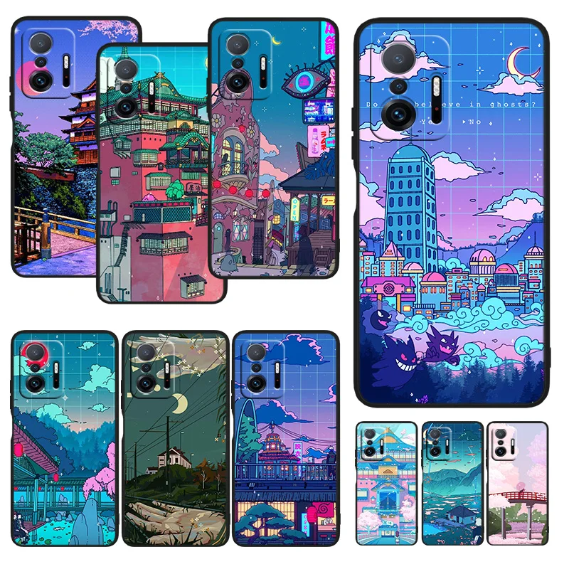 

Силиконовый чехол для Xiaomi Mi 12 12X 11T 11i 11 10T 10 9T 9SE 9 A3 CC9E Pro