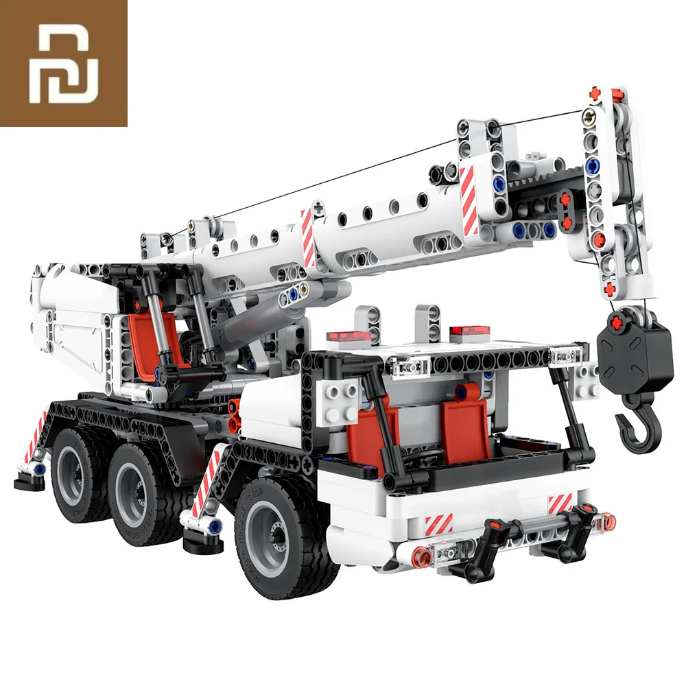

Youpin Mitu Building Blocks Engineering Crane Engineering Car Robot Educational DIY Toys Truck for Kids Christmas Gift