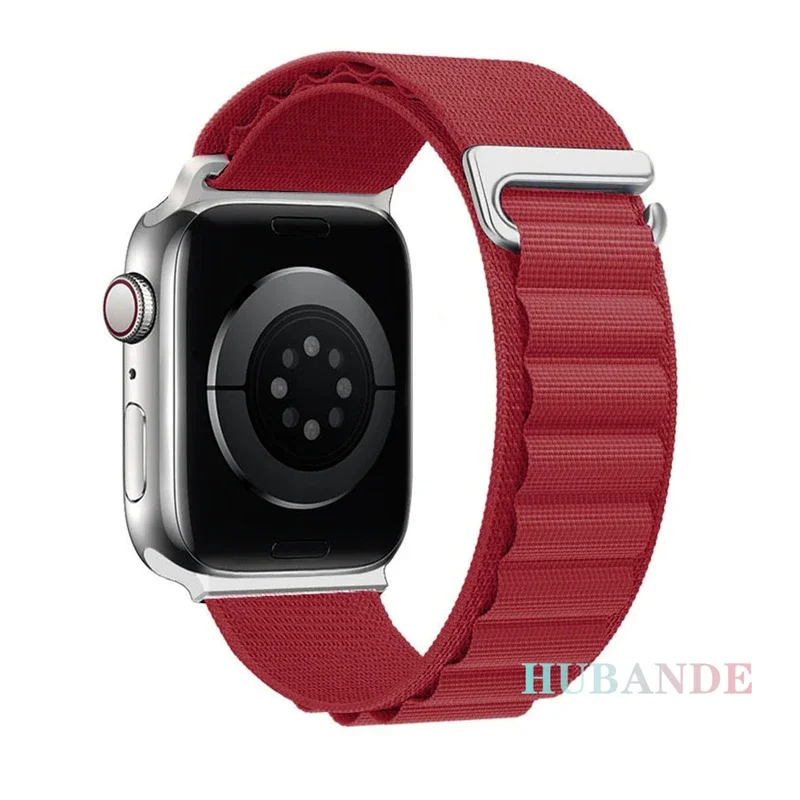 Alpine Loop Nylon Strap for Apple Watch - Vibrant and Durable Design